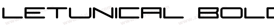 Letunical Bold字体转换